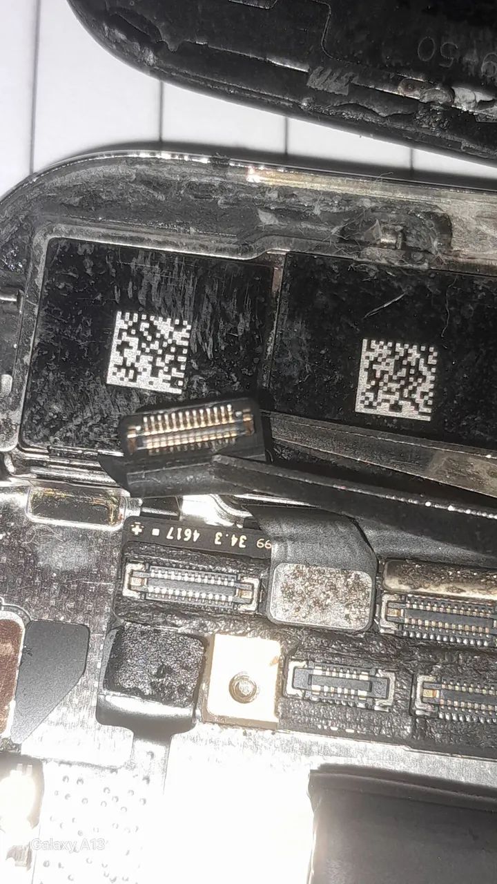 CÂMERA TRASEIRA DUPLA ORIGINAL APPLE iPHONE X 100% FUNCIONAL  - Foto 3
