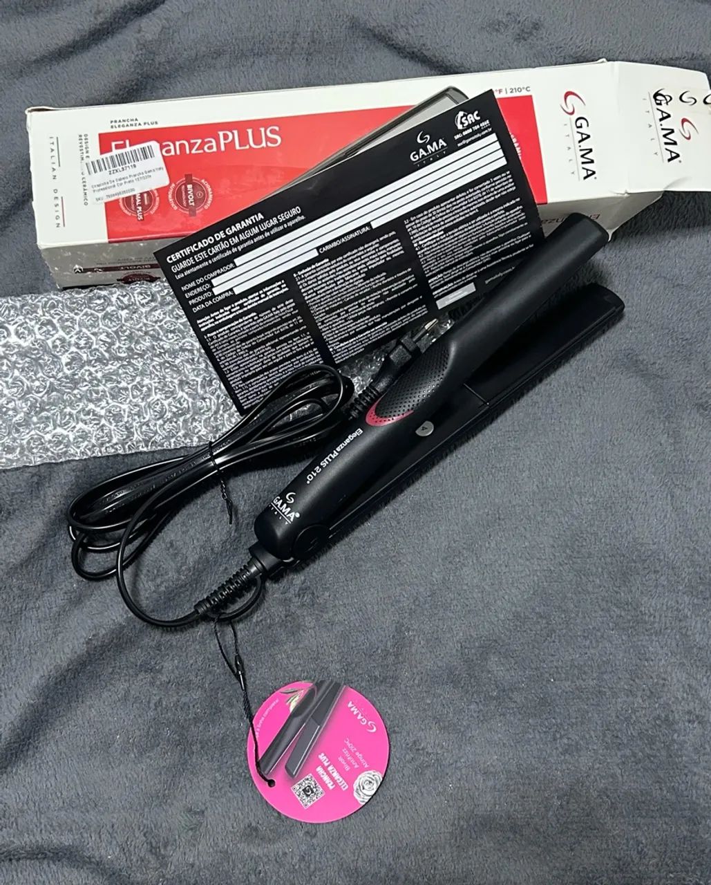 Prancha/Chapinha de Cabelo Gama