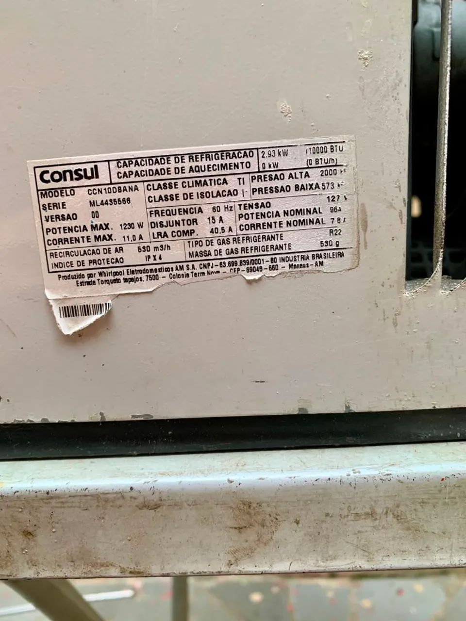 Ar condicionado Consul multi air 10 mil BTUs digital com controle remoto. - Foto 5