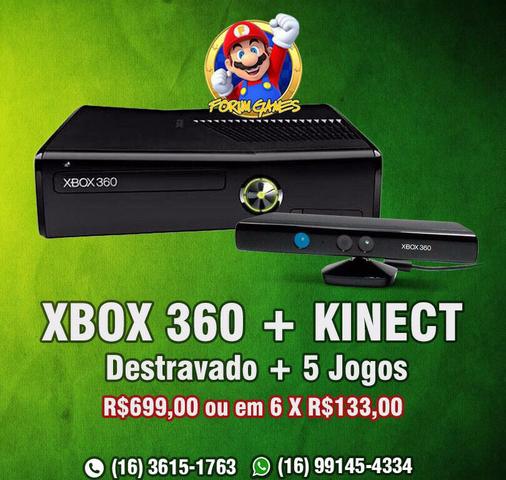 Xbox 360 Com Kinect
