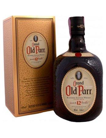 Whisky 12 Anos Garrafa 1 Litro Grand Old Parr