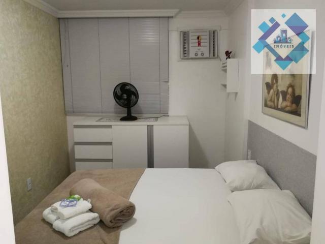 Apartamento com 2 dormitórios à venda, 45 m² por R$ 370.000 - Meireles - Fortaleza/CE