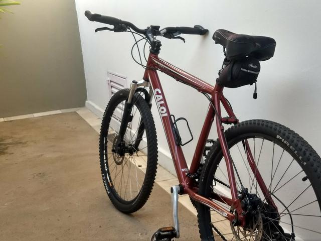 Vendo bicicleta Caloi MTB aro 26 (faço troca por bicicletas MTB) - Foto 3