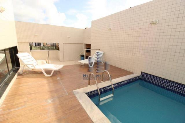 Apartamento com 2 dormitórios à venda, 65 m² por R$ 350.000 - Jatiúca - Maceió/AL - Foto 19