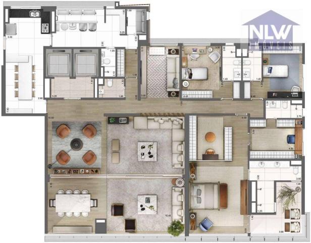 Apartamento residencial à venda, Vila Olímpia, São Paulo. - Foto 9