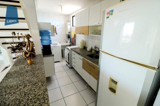 Apartamento Duplex para alugar, 130 m² por R$ 4.000,00/mês - Mucuripe - Fortaleza/CE - Foto 14