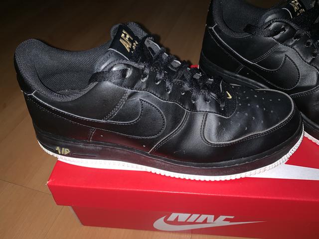 Tenis Nike Air Force AF-1 82 Preto Couro Parcelo - Foto 4