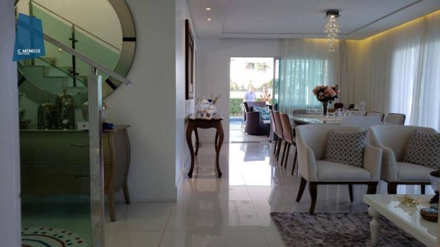 Casa no Alphaville Fortaleza com 4 dormitórios à venda, 310 m² por R$ 1.800.000 - Cararu - - Foto 16