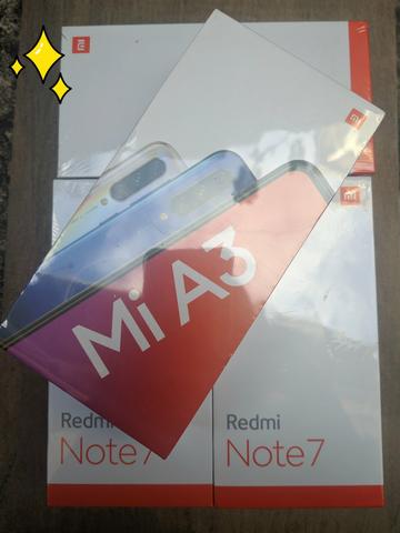 Lançamento Xiaomi Mi A3 . Câmera tripla desbloqueio na tela. novo lacrado entrego