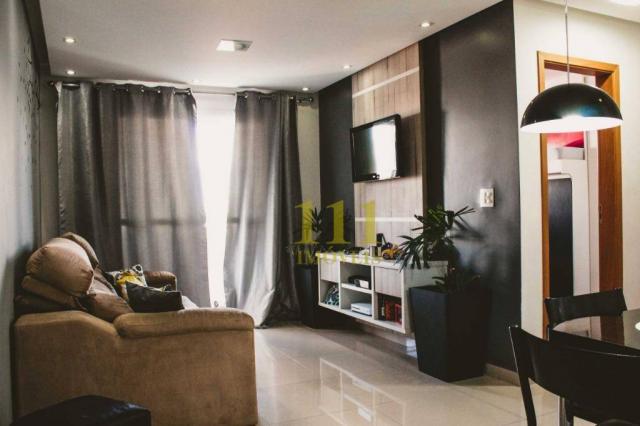 Apartamento com 2 dormitórios à venda, 60 m² por R$ 290.000 - Parque Industrial - São José - Foto 2