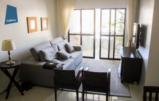 Apartamento 118 m² a venda, 3 suites 2 vagas, Papicu, Fortaleza. - Foto 2