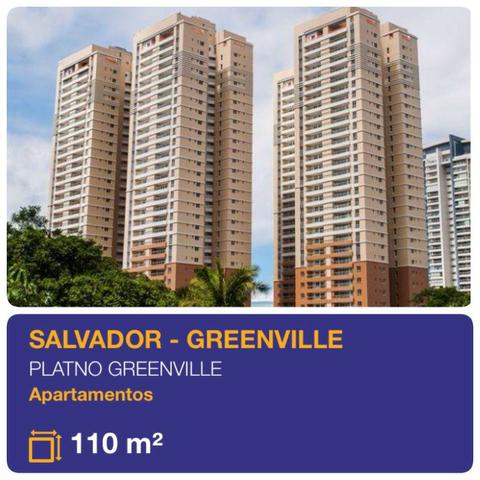 Apartamento no Platno Greenville, 110m² varanda gourmet com churrasqueira - Foto 9