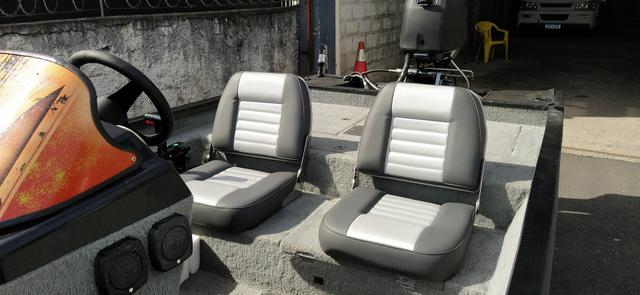 Barco BassBoat Alumínio completo - Foto 4