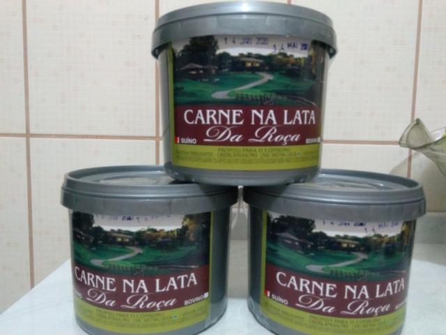 Carne na Lata e Paçoca de Pilão