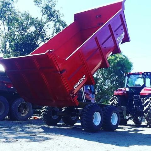 Carreta agrícola brasimp 8 toneladas - Foto 6