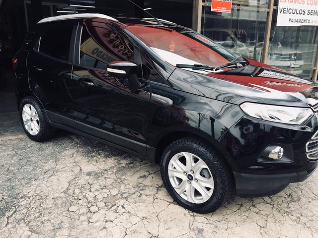 Ecosport 1.6 titanium mecânica 13/14 start preta - Foto 7