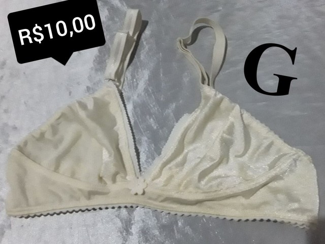 Top sutiã tamanho P  e G