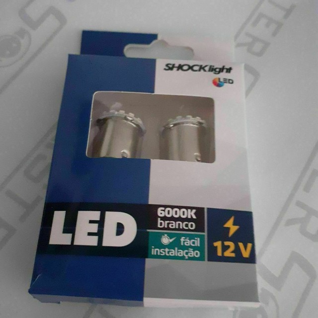 Led  um (1) Polo. Schocklight. Garantia. Novo. Instalado. 