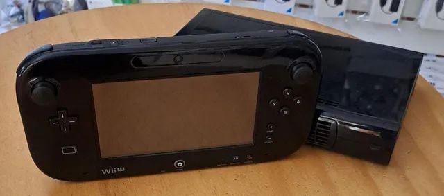 Console Nintendo Wii U Deluxe Black 32Gb (Com Caixa) (Seminovo