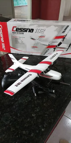 Avião de controle remoto, avião rc de 2.4ghz com asas fixas, brinquedo para  crianças e