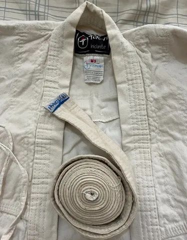 Quimono Judogi Kimono para Judô, Karatê, Jiu Jitsu da Torah tamanho M3 juvenil - Foto 3