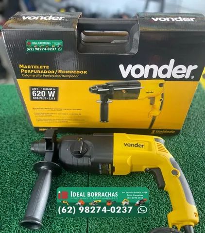 Martelete SDS 620W Profissional Vonder - Foto 2