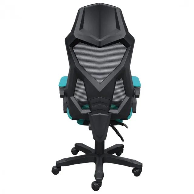 Cadeira Gamer Vinik Rocket Preta com Verde - WZetta - Foto 4