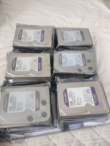 Hd 2TB purple roxo - NOVO LACRADO - Foto 2