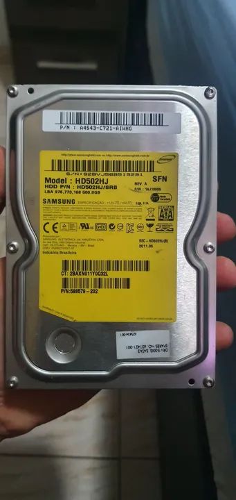 HD Interno Samsung 500GB