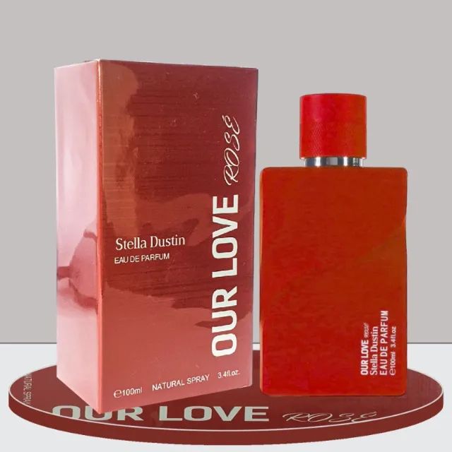 Stella Dustin Our Love Rosé Feminino Edp 100ml - Foto 5
