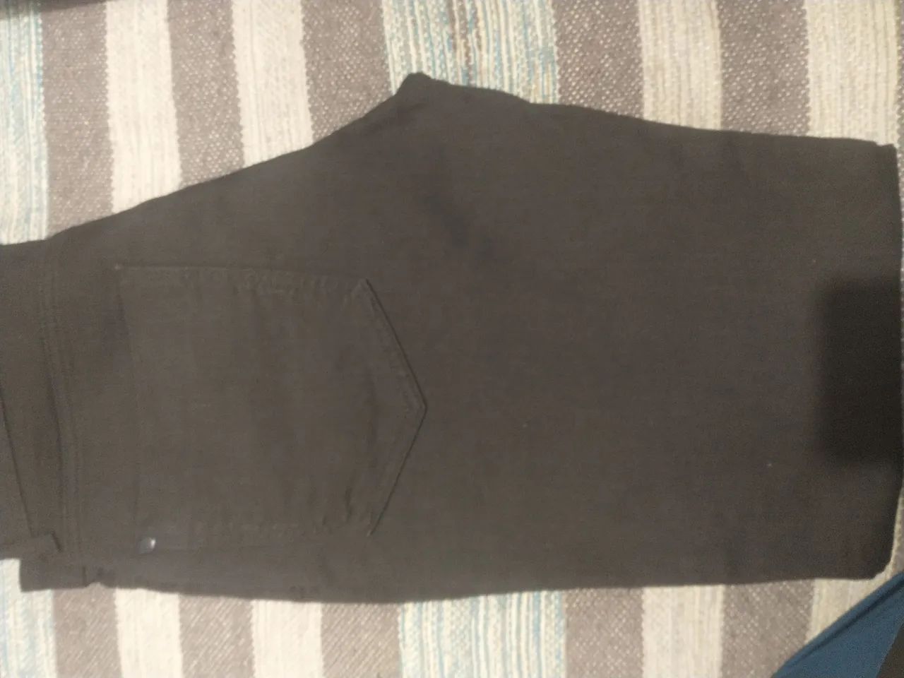 Calça Jeans Masculina Preta Tam.44 - Foto 4