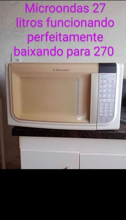 Microondas 27 litros  - Foto 3