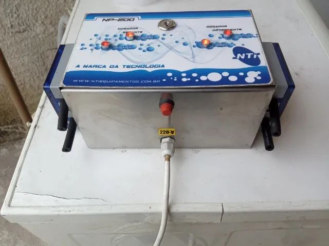 Dosador detergente e secante NTI NP200 Usado funcionando 220 volts para sistemas lavagem - Foto 4