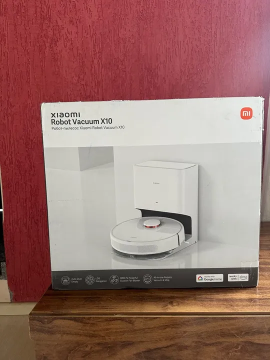 Robô vacuum aspirador X10 - novo