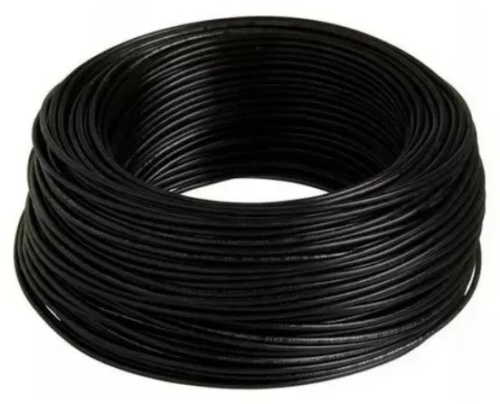 Cabo de rede 25 metros 2 pares 100%cobre preto já Grimpado - Foto 2
