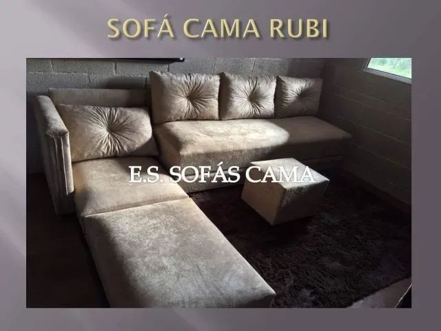 Sofá Cama Vc nunca viu Igual, Novos, Varias cores bem prático Preços Especiais de Fábrica