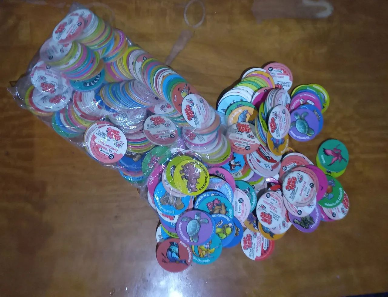 Tazos ping pong animais  - Foto 2