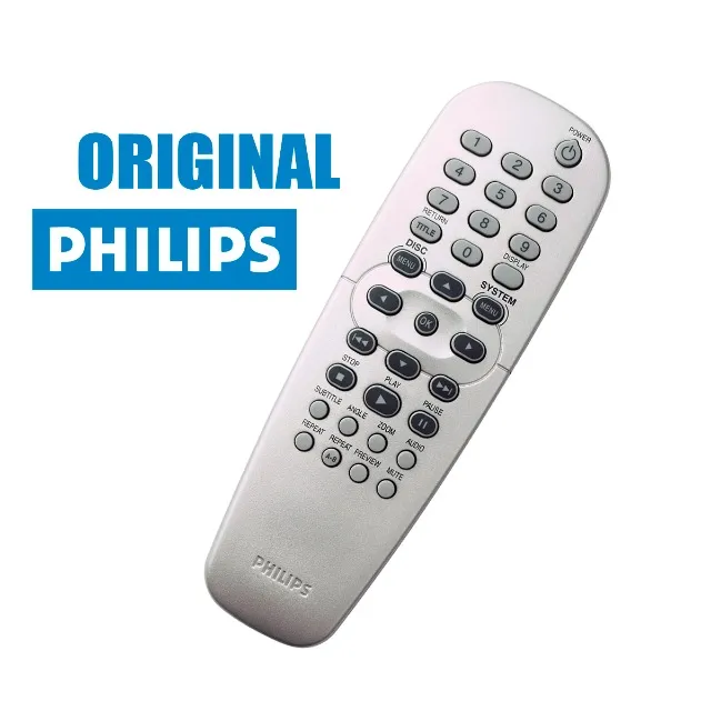 Controle Remoto Dvd Philips Dvp320 Dvp520 Dvp530 Dvd615 Dvd625 Dvp3005 Dvp4000