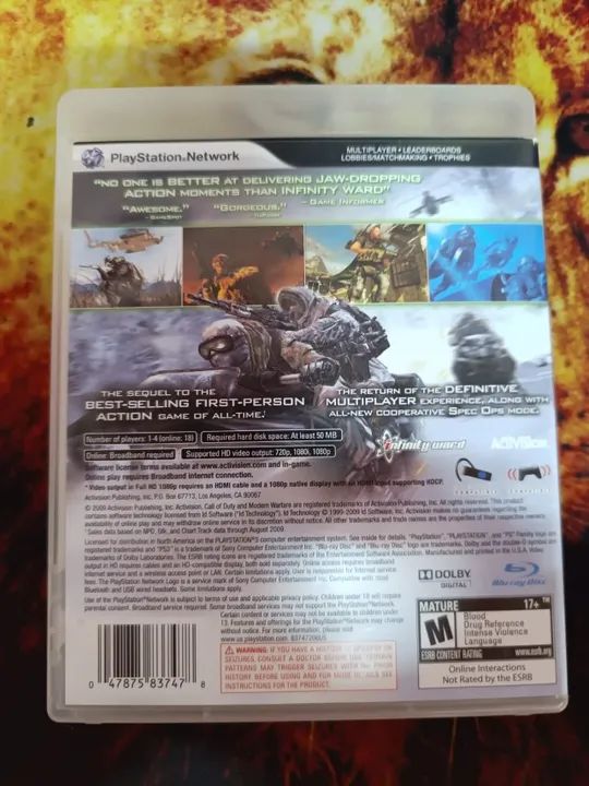 Para ps3 Call of Duty Modern Warfare 2- Promoção - Foto 2