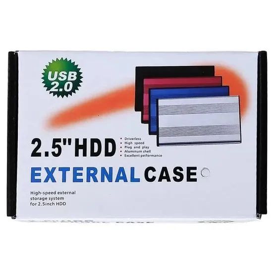 Case Hd Externo Notebook Sata 2.5 Usb 2.0/ Gaveta Hd Slim - Foto 5