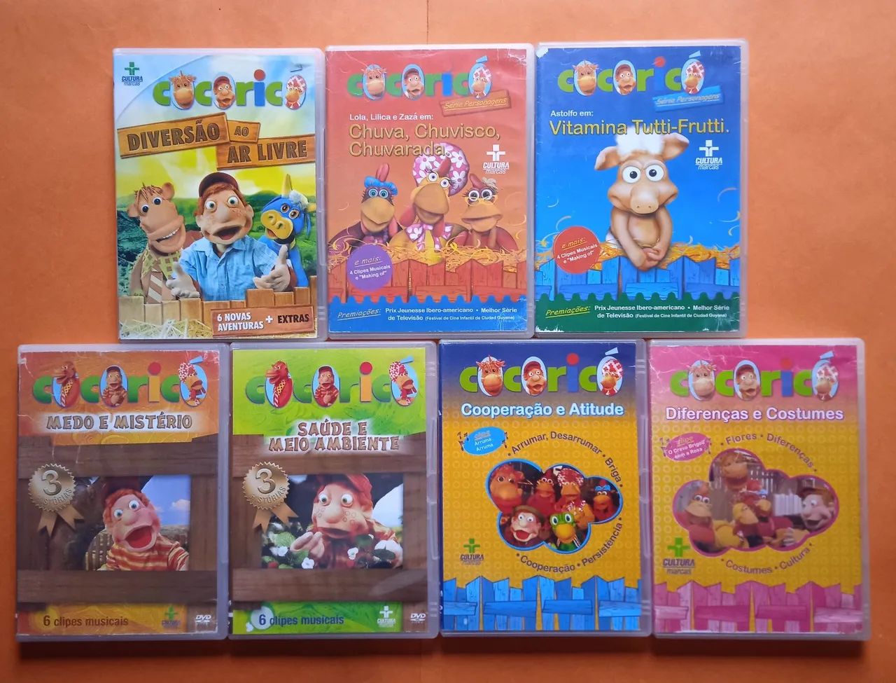 Dvd Cocoricó - 22 Dvds (Leia Descrição) - Hobbies e coleções