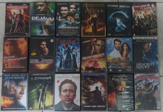 DVDs de Ação II - Originais