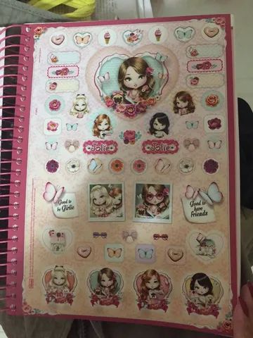 Caderno Jolie asiática 16 matérias - Foto 2