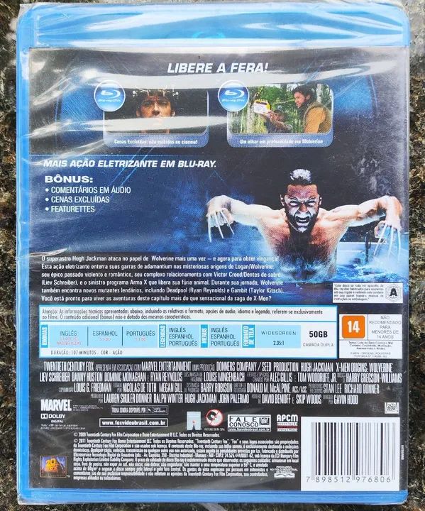 Blue-ray X-man: origens - Foto 2