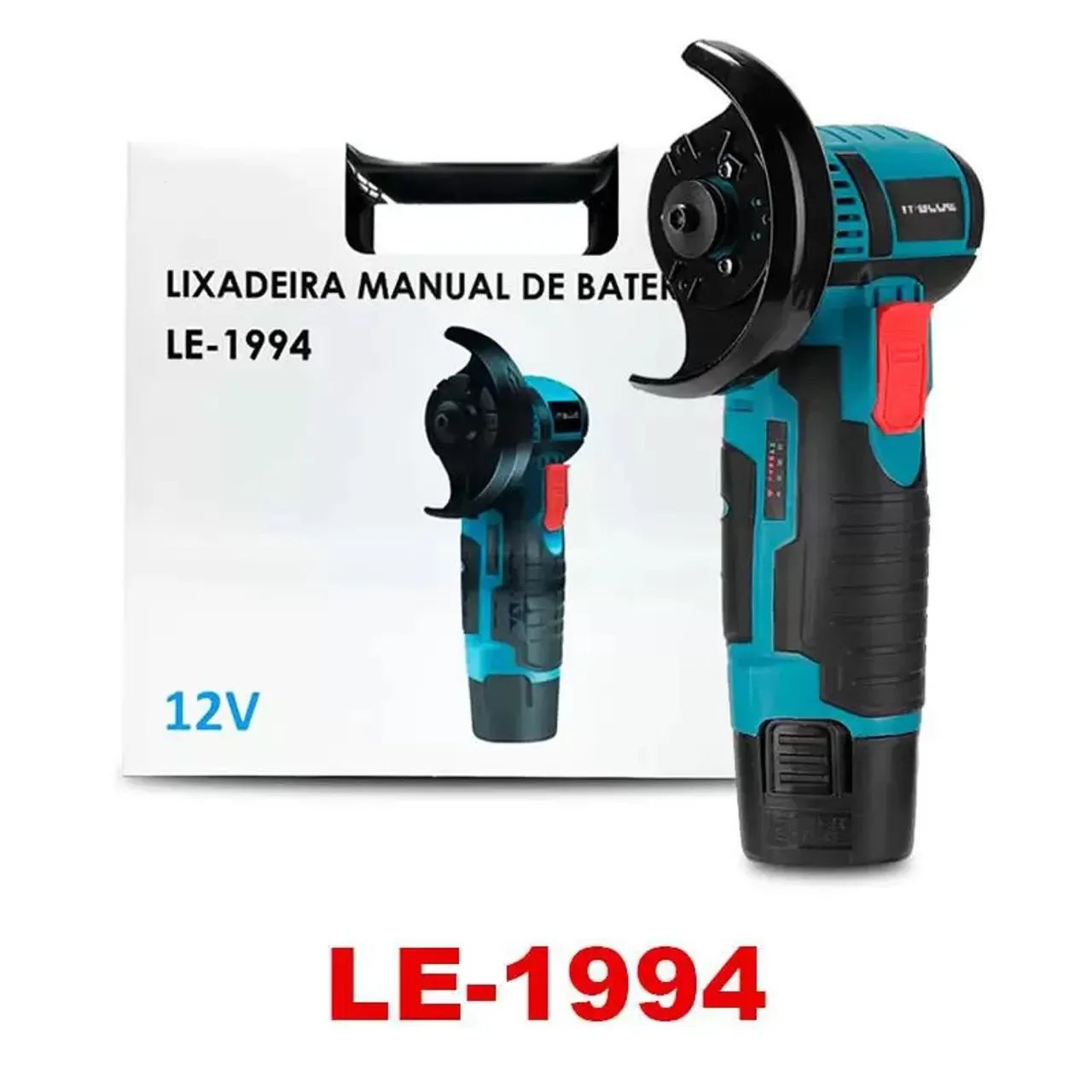 Lixadeira manual com 2 baterias 12V Itblue Le-1994  - Foto 3