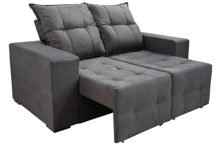 Sofá Retrátil e Reclinável Jotta - Foto 2