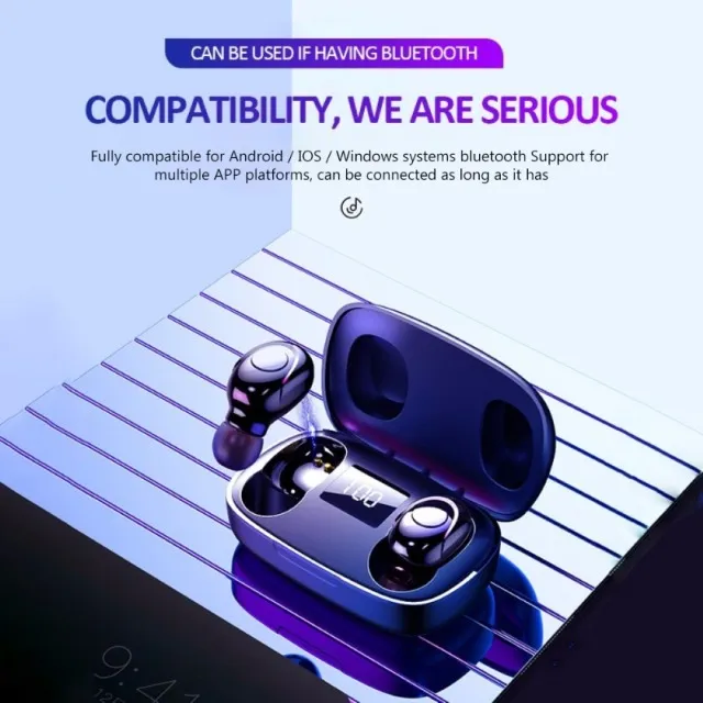 Fone De Ouvido Sem Fio In-ear S9 Tws Bluetooth 5.0