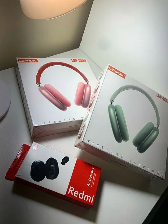 Fone via Bluetooth novos