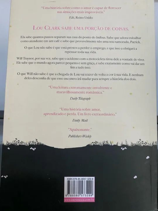 2 livros de Jojo Moyes - Como eu era antes de você e Depois de você  - Foto 3
