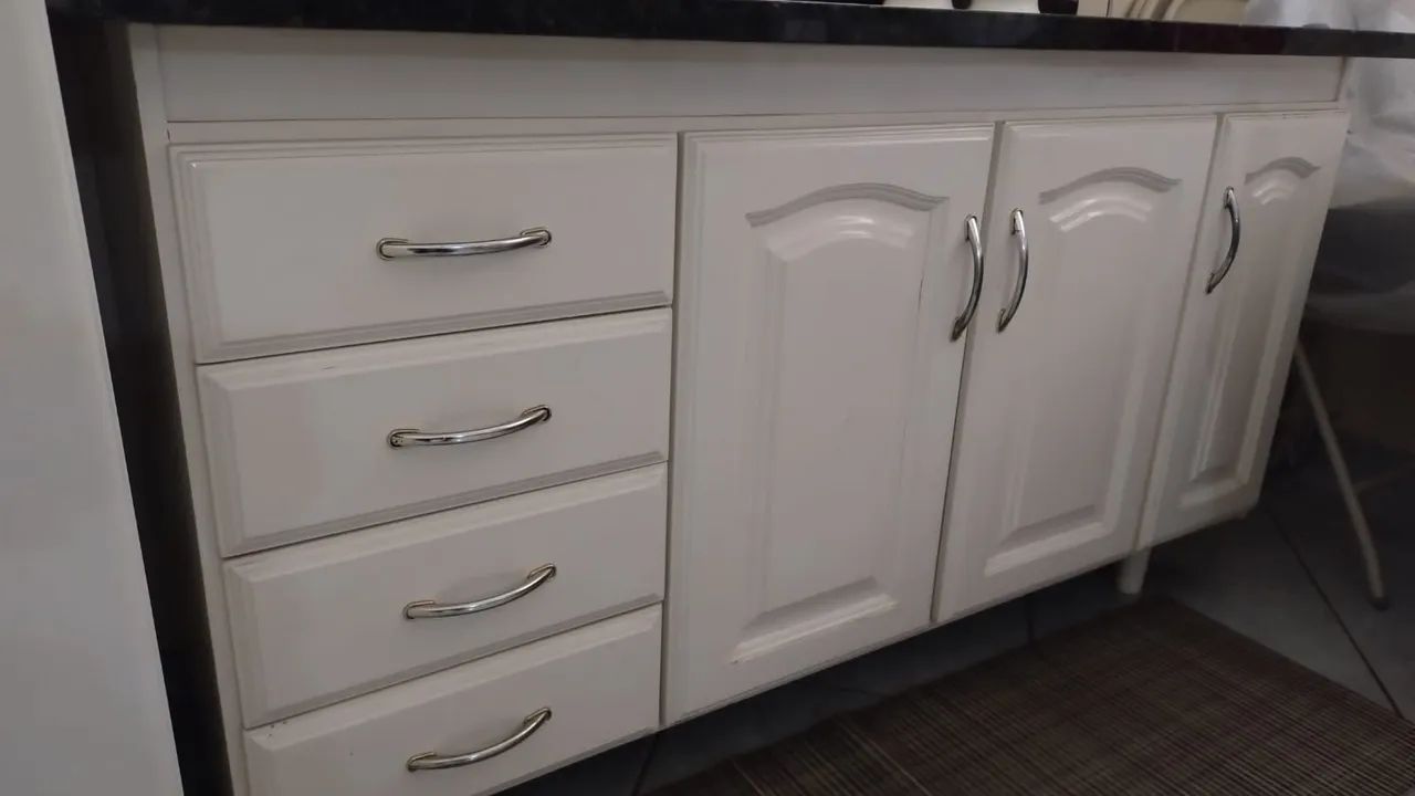 GABINETE e PIA COM CUBA 1,5m - Foto 3